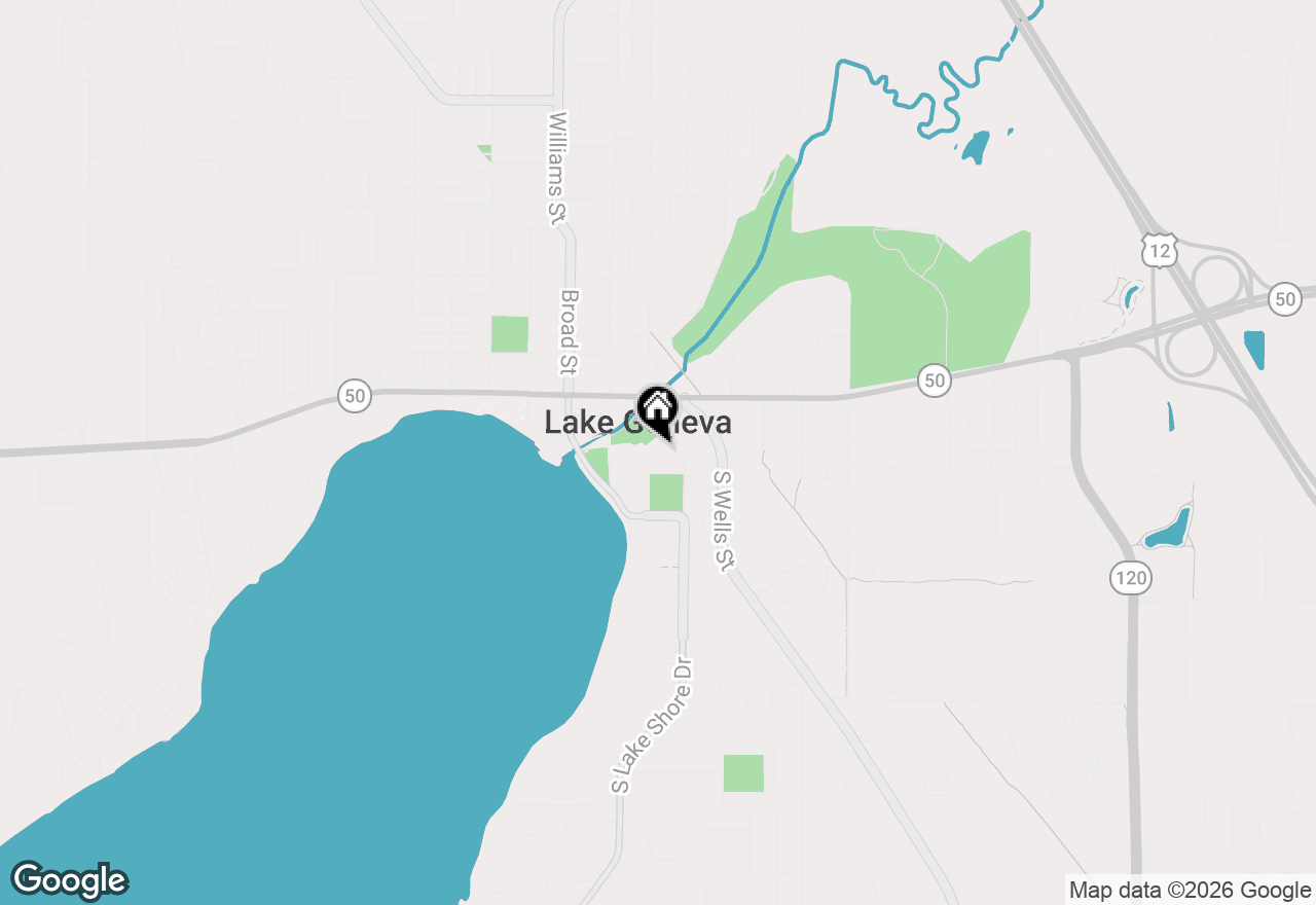 Map of 111 Center St #459, Lake Geneva, WI 53147