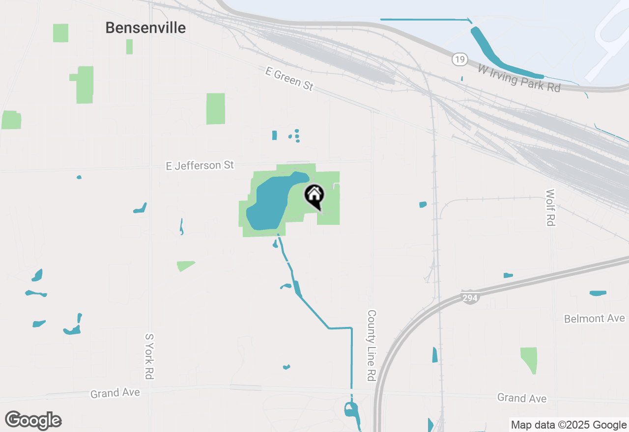 Map of 669 Redmond Court, Bensenville, IL 60106