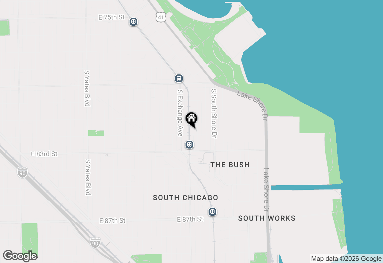 Map of 8151 S Commercial Avenue, Chicago, IL 60617