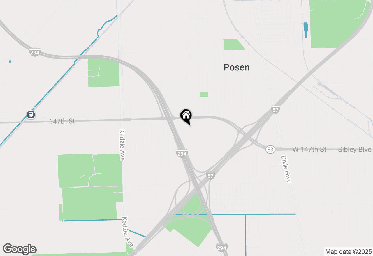 Map of 14730 S California Avenue, Posen, IL 60469