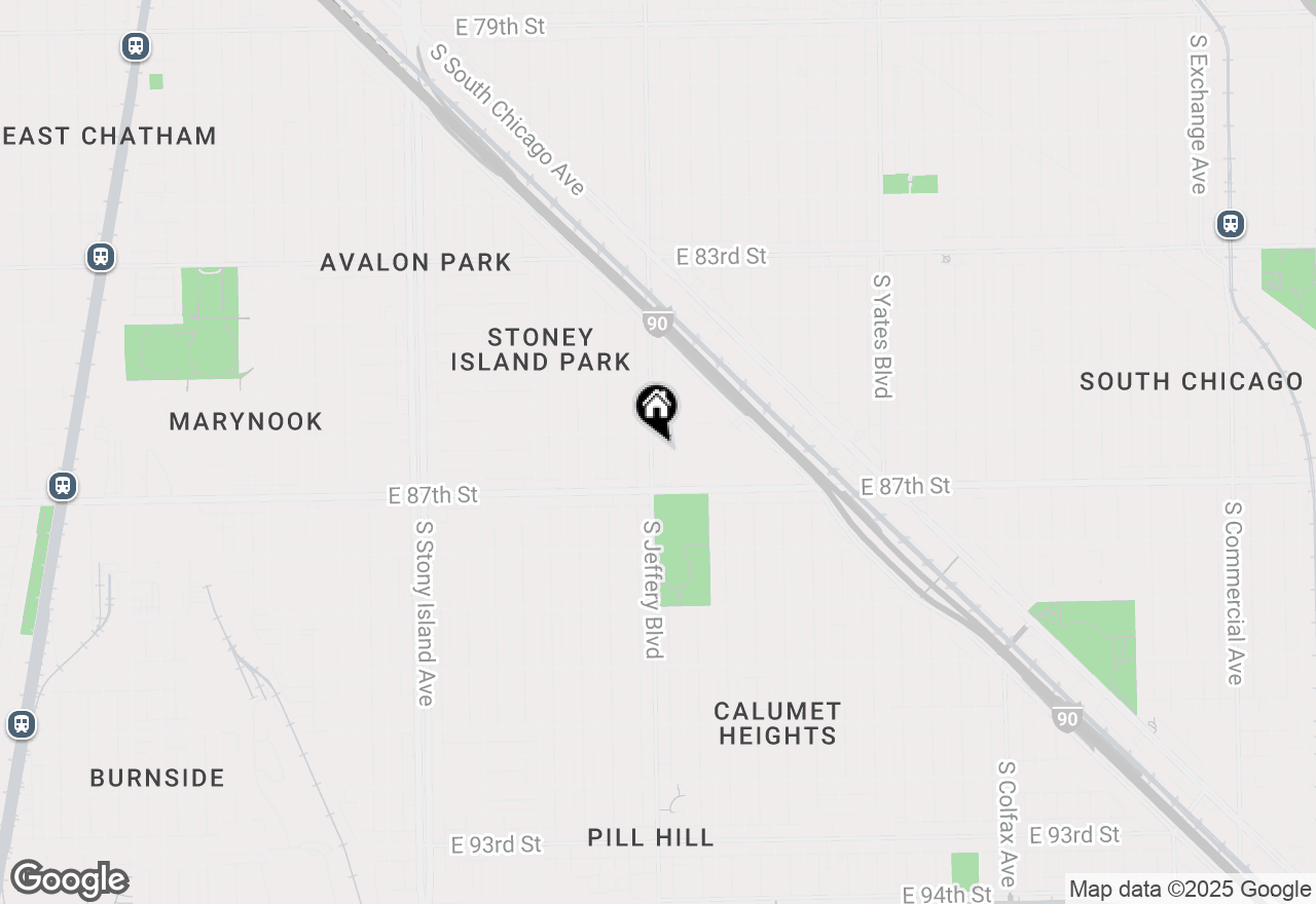 Map of 8619 S Jeffery Boulevard, Chicago, IL 60617