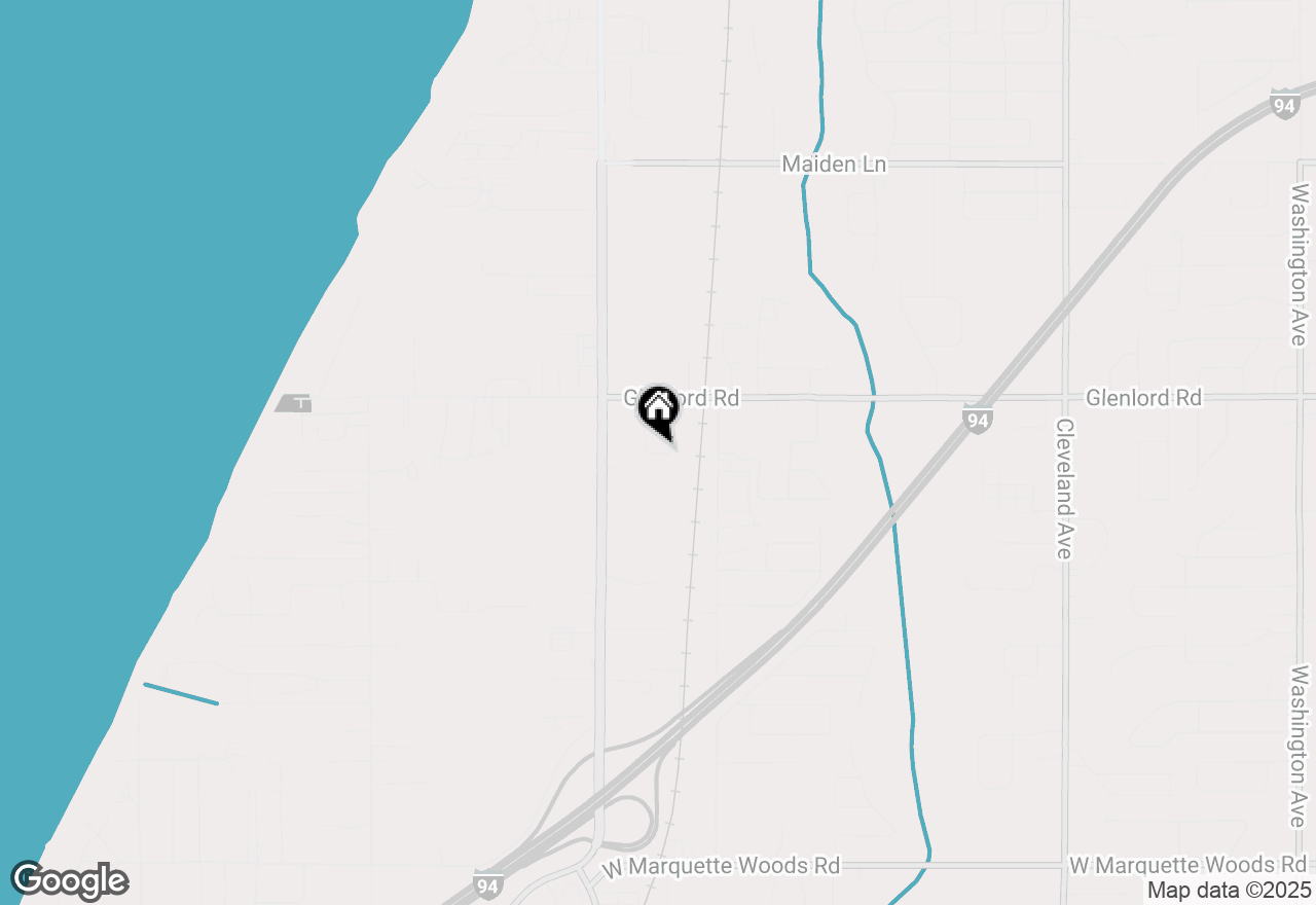 Map of 000 Short Street, Stevensville, MI 49127