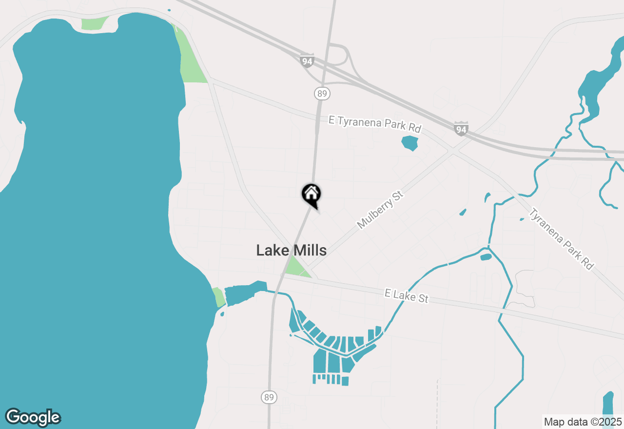 Map of 506 N Main St, Lake Mills, WI 53551