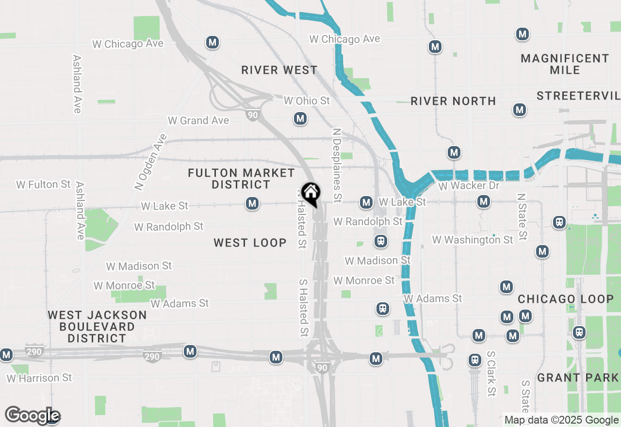 Map of 720 W Randolph Street #707, Chicago, IL 60661