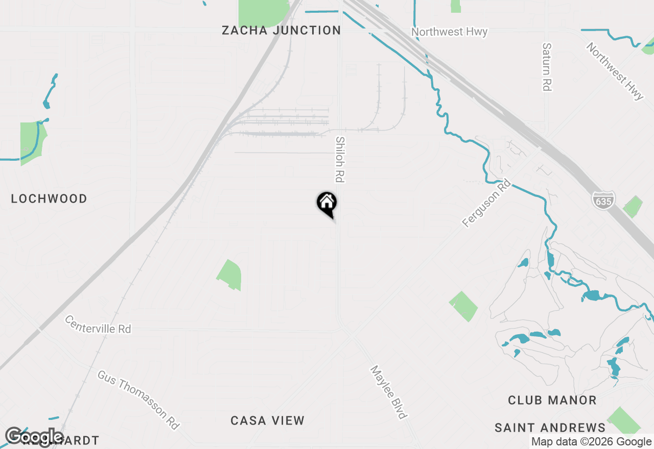 Map of 2816 Barnes Bridge Road, Dallas, TX 75228
