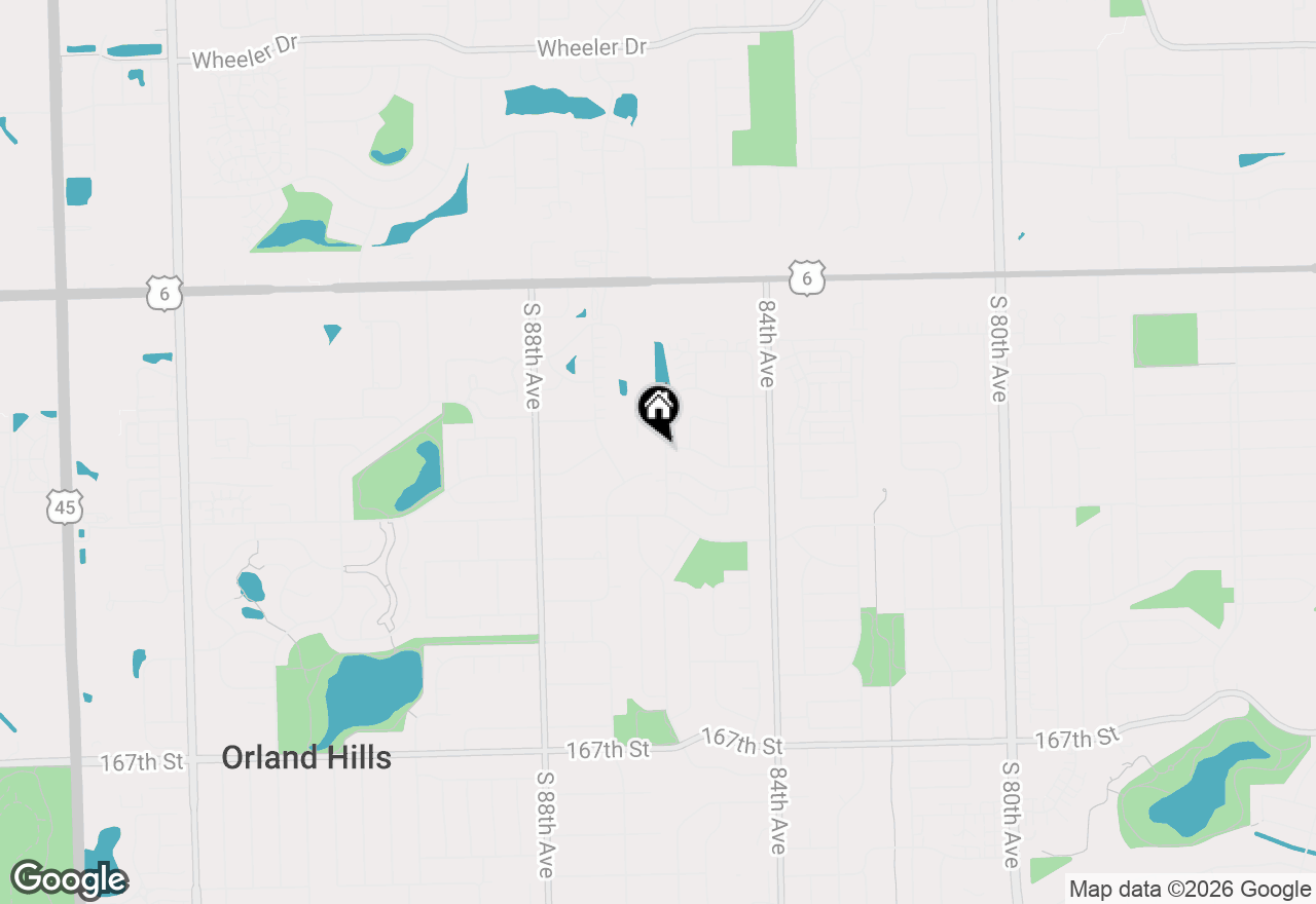 Map of 16160 Apple Lane #3, Tinley Park, IL 60487