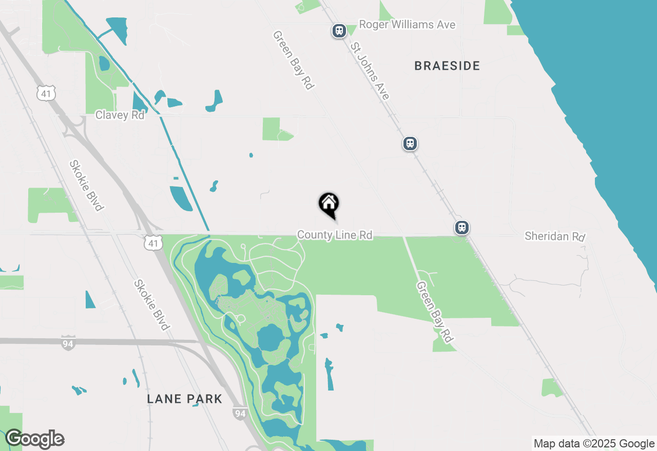 Map of 32 Valley Road, Highland Park, IL 60035