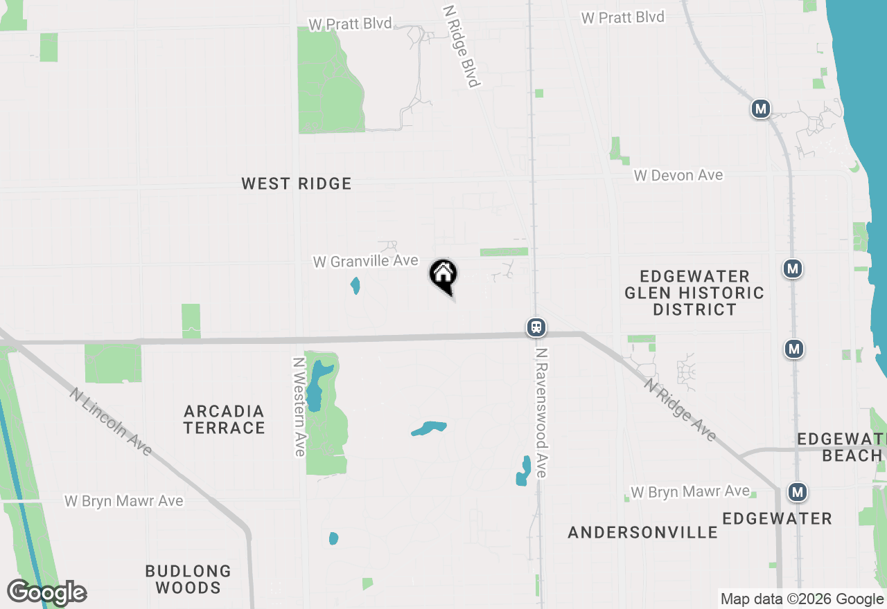 Map of 6103 N Seeley Avenue #4, Chicago, IL 60659