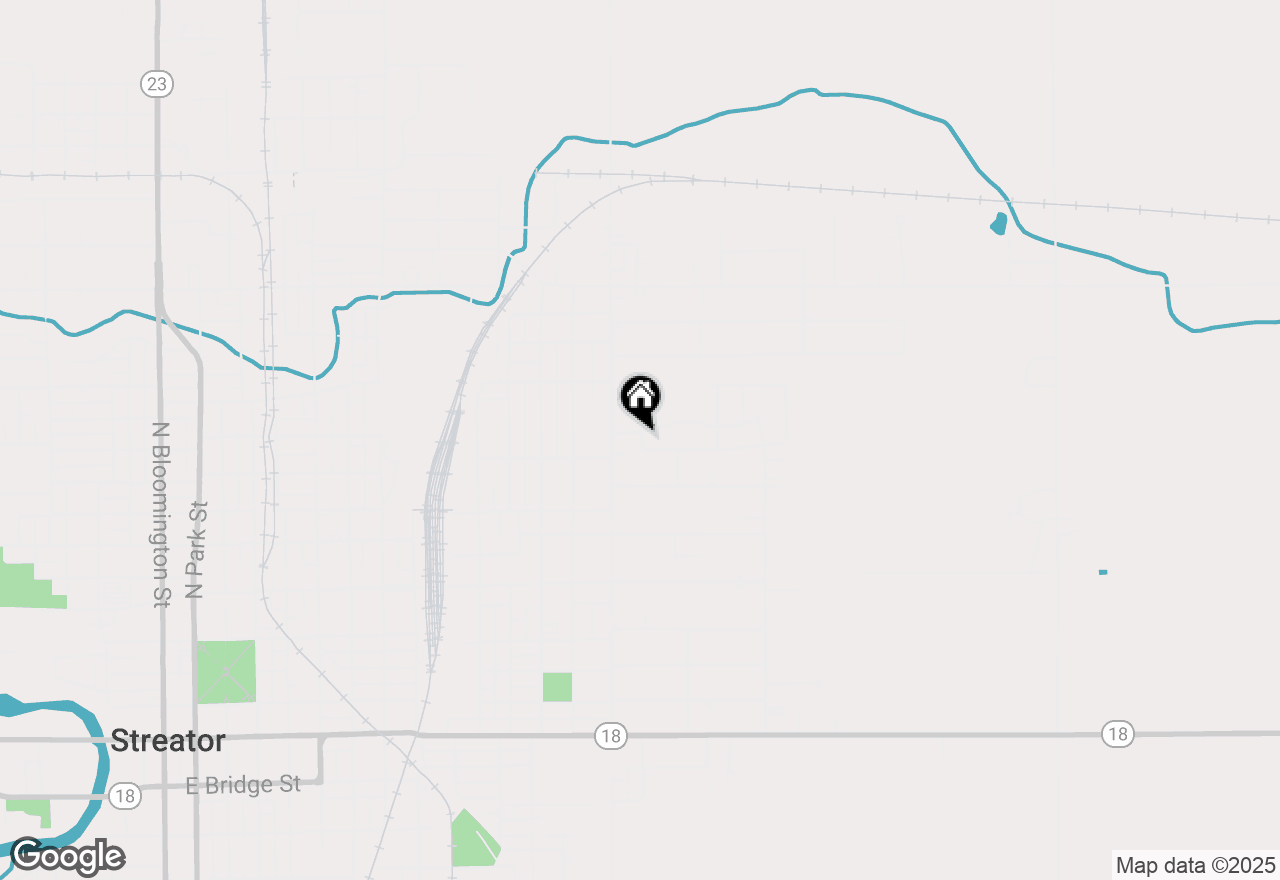 Map of 95 Manhattan Drive, Streator, IL 61364