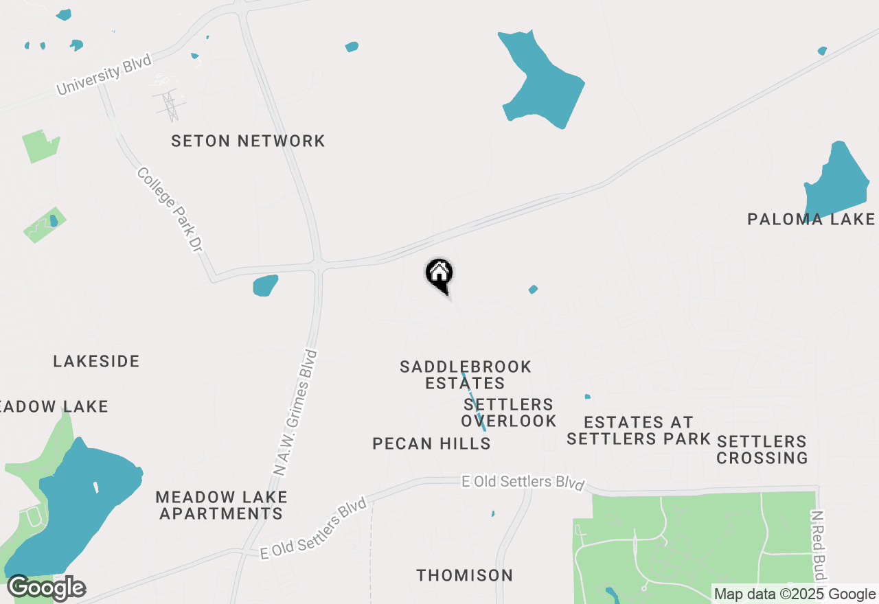 Map of 2087 Ezra Finn Loop, Round Rock, TX 78665