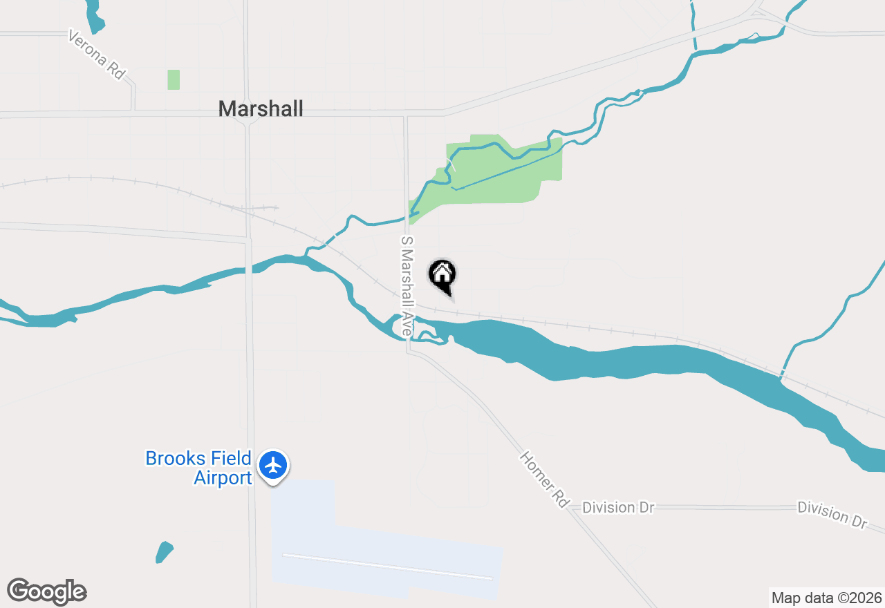 Map of 815 Maple Street, Marshall, MI 49068