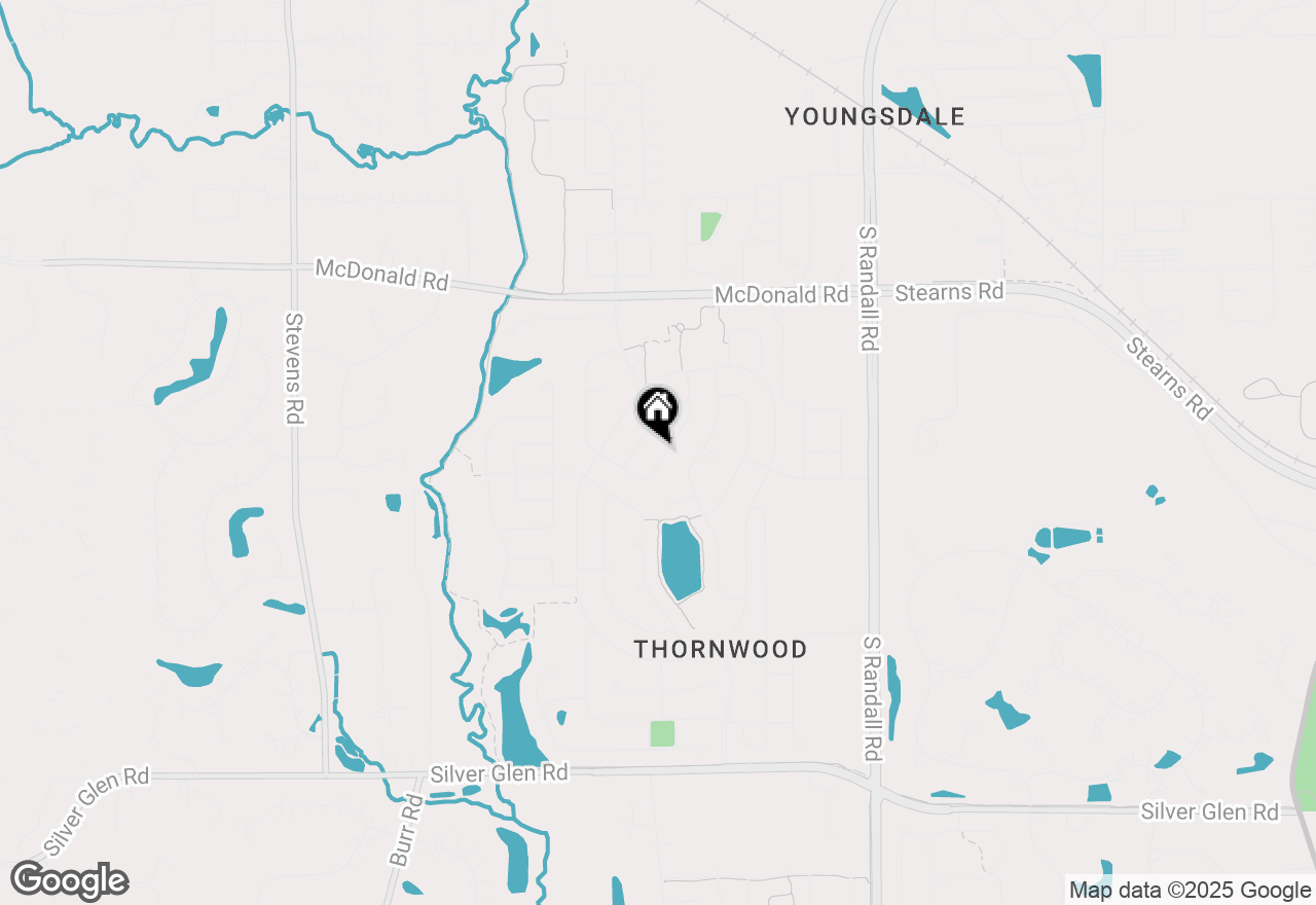 Map of 558 Cole Drive, South Elgin, IL 60177