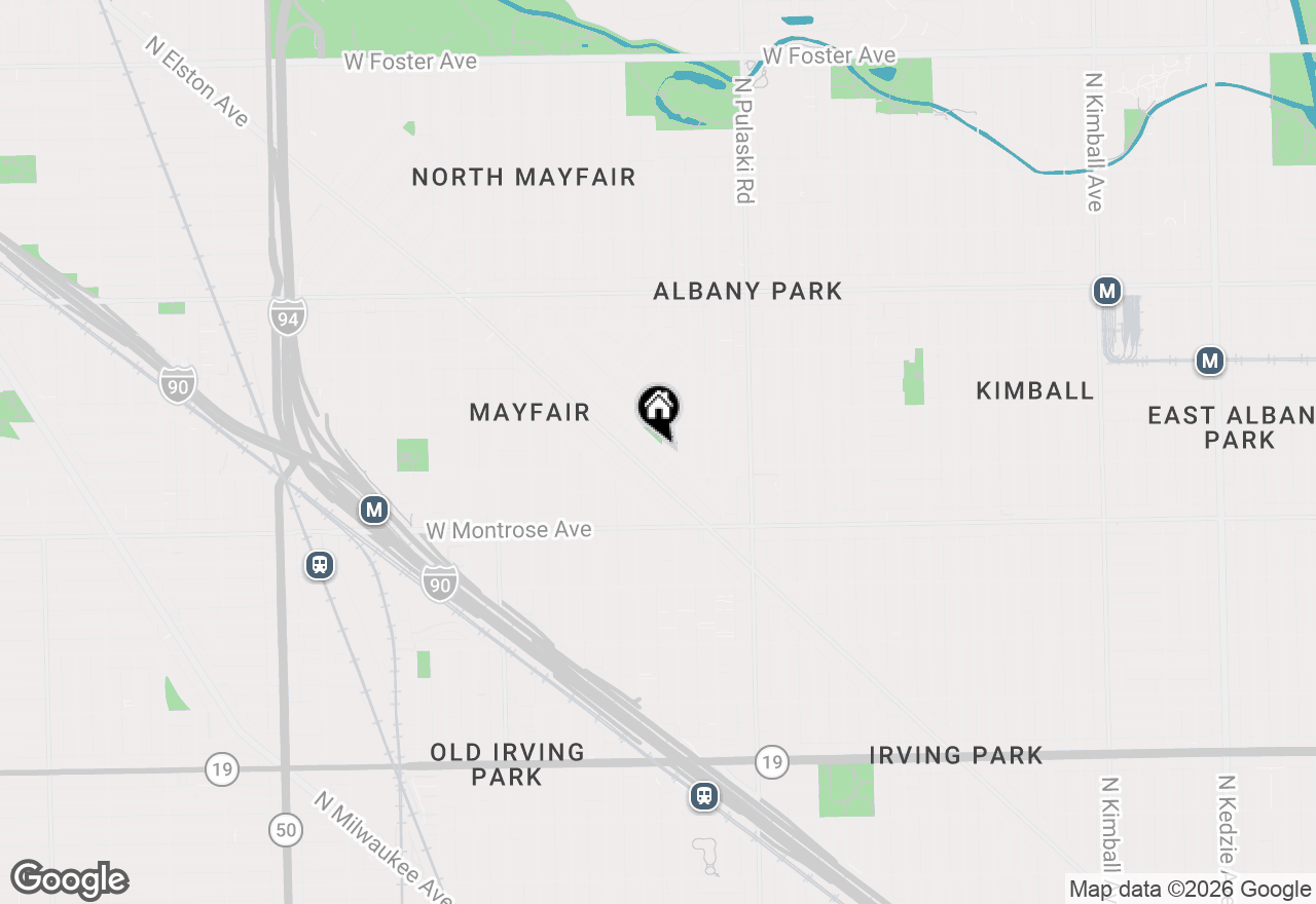 Map of 4512 N Kasson Avenue, Chicago, IL 60630