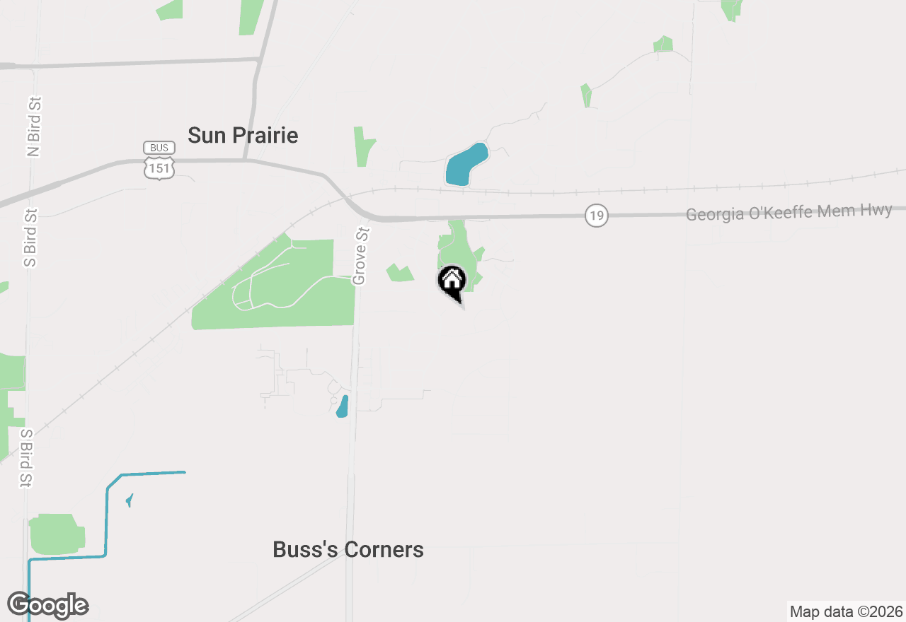 Map of 715 Cypress Court, Sun Prairie, WI 53590