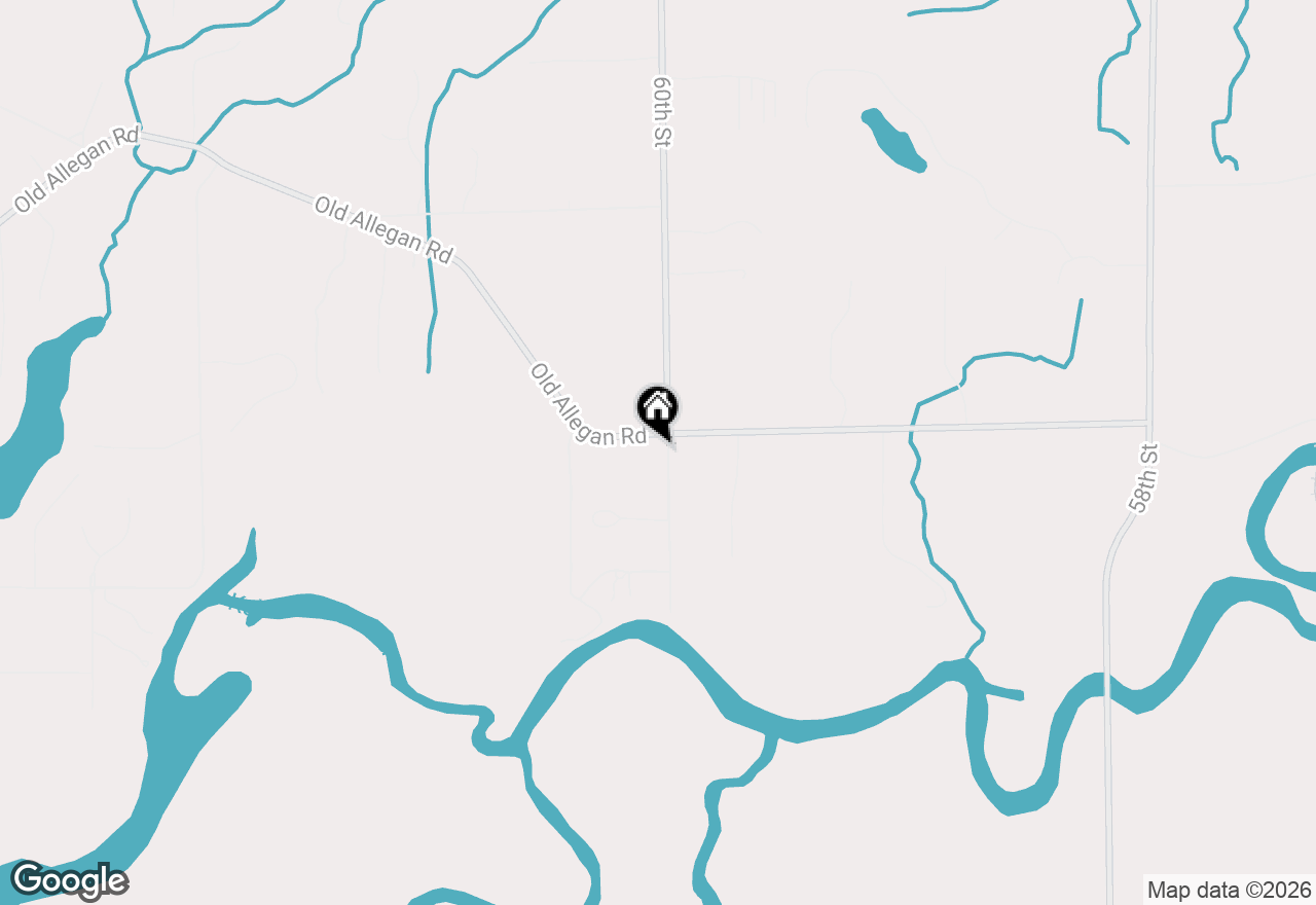 Map of 3188 60th Street, Hamilton, MI 49419