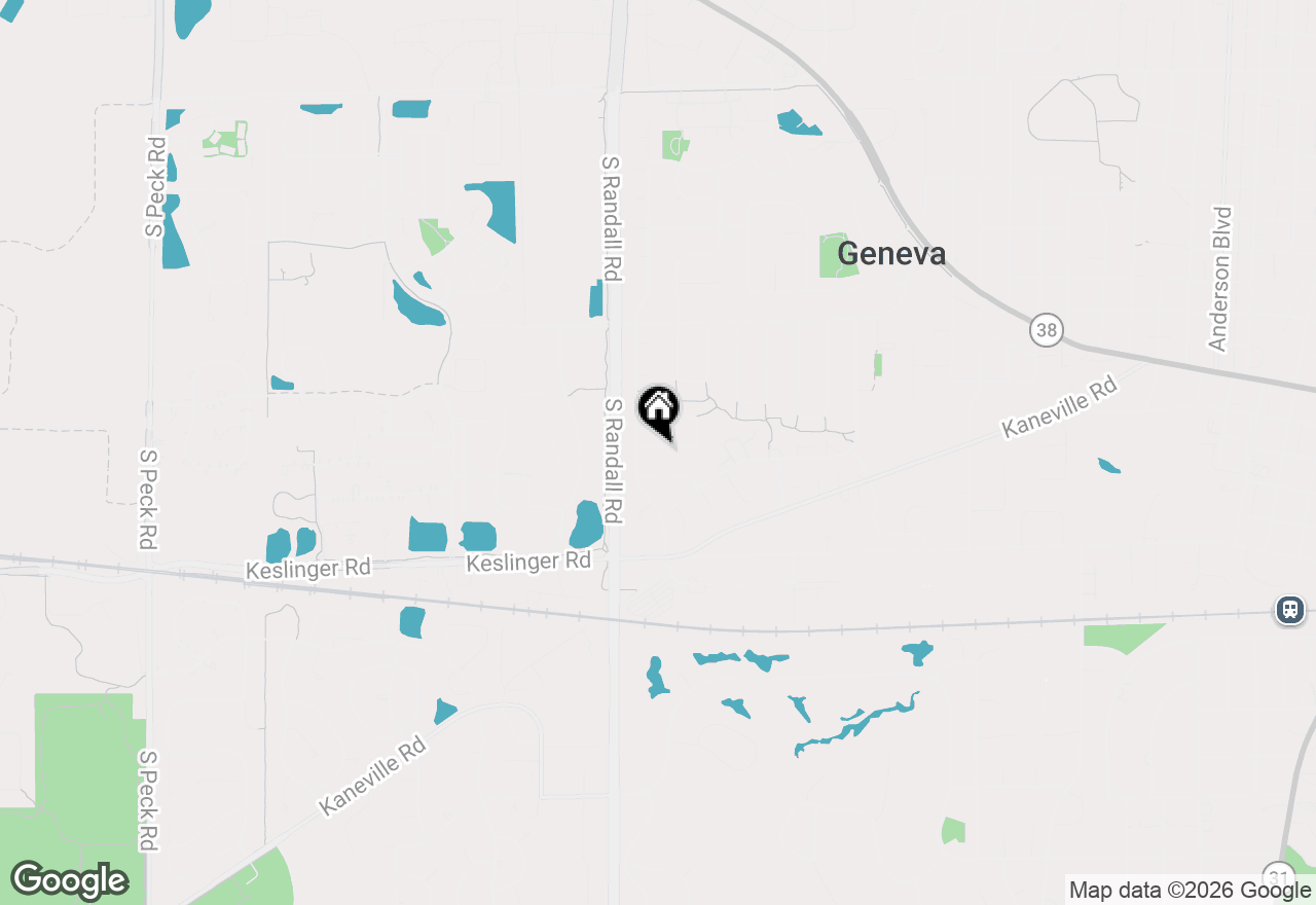 Map of 2318 Sudbury Lane, Geneva, IL 60134