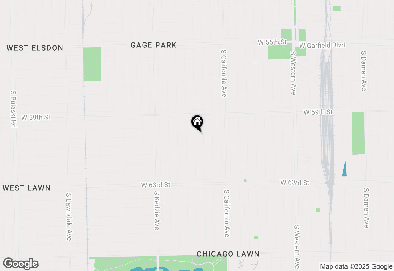 Map of 6010 S Richmond Street, Chicago, IL 60629