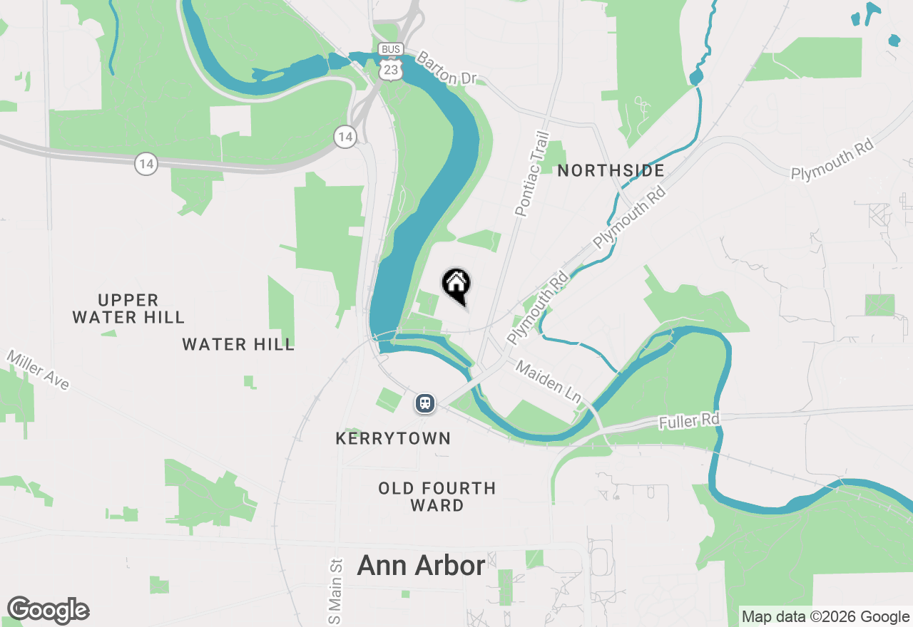 Map of 521 Longshore Drive #A, Ann Arbor, MI 48105