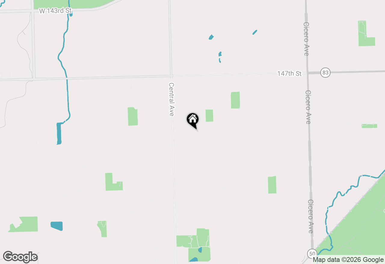 Map of 15020 Park Avenue, Oak Forest, IL 60452