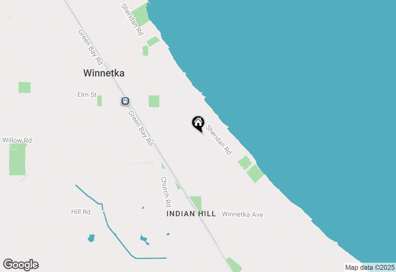 Map of 386 Fairview Avenue, Winnetka, IL 60093