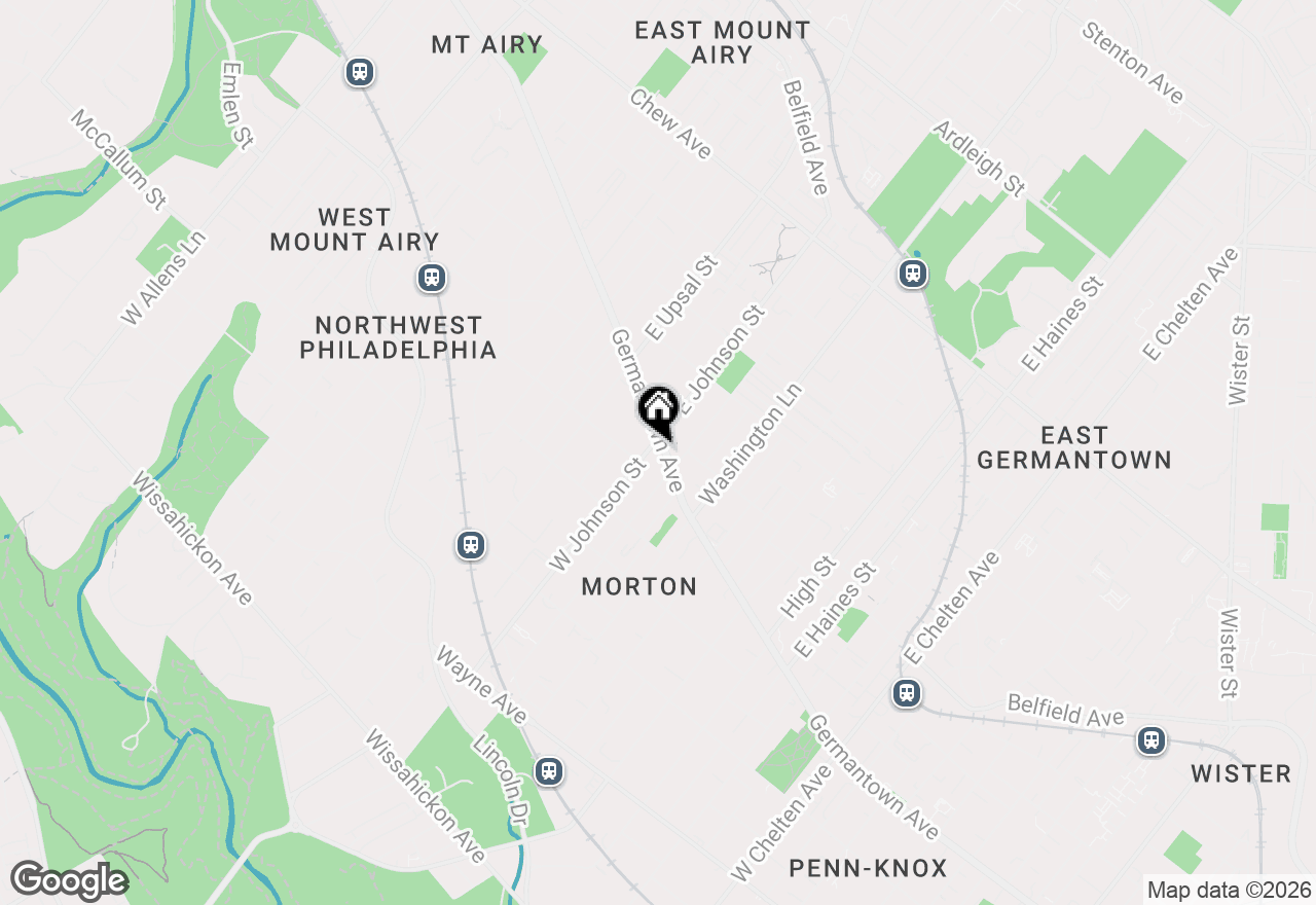 Map of 6370 Germantown Avenue #COMMERCIAL, Philadelphia, PA 19144
