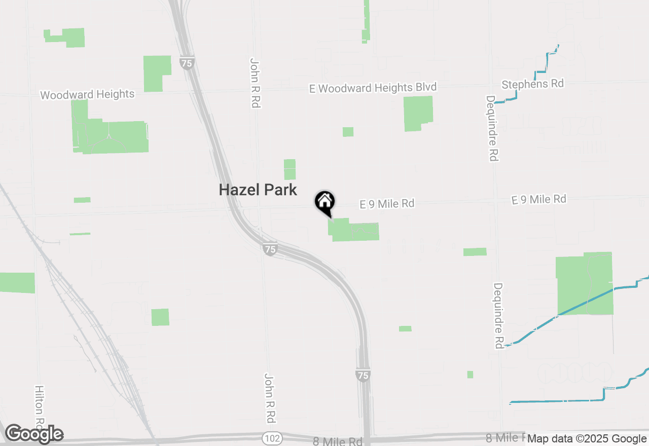Map of 00 E Maxlow, Hazel Park, MI 48030