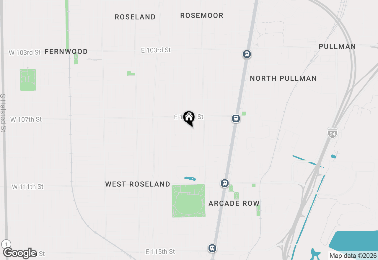 Map of 10747 S Forest Avenue, Chicago, IL 60628