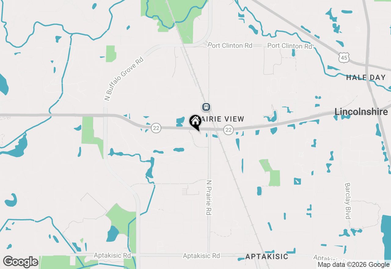 Map of 80 Willow Parkway, Buffalo Grove, IL 60089