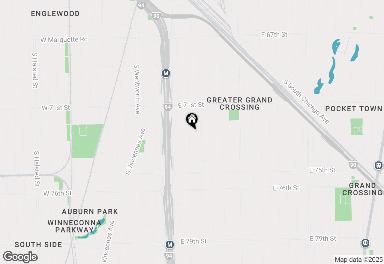 Map of 7236 S Michigan Avenue, Chicago, IL 60619