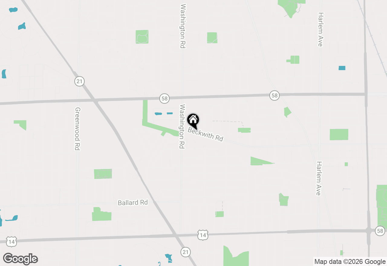 Map of 7933 Beckwith Road, Morton Grove, IL 60053