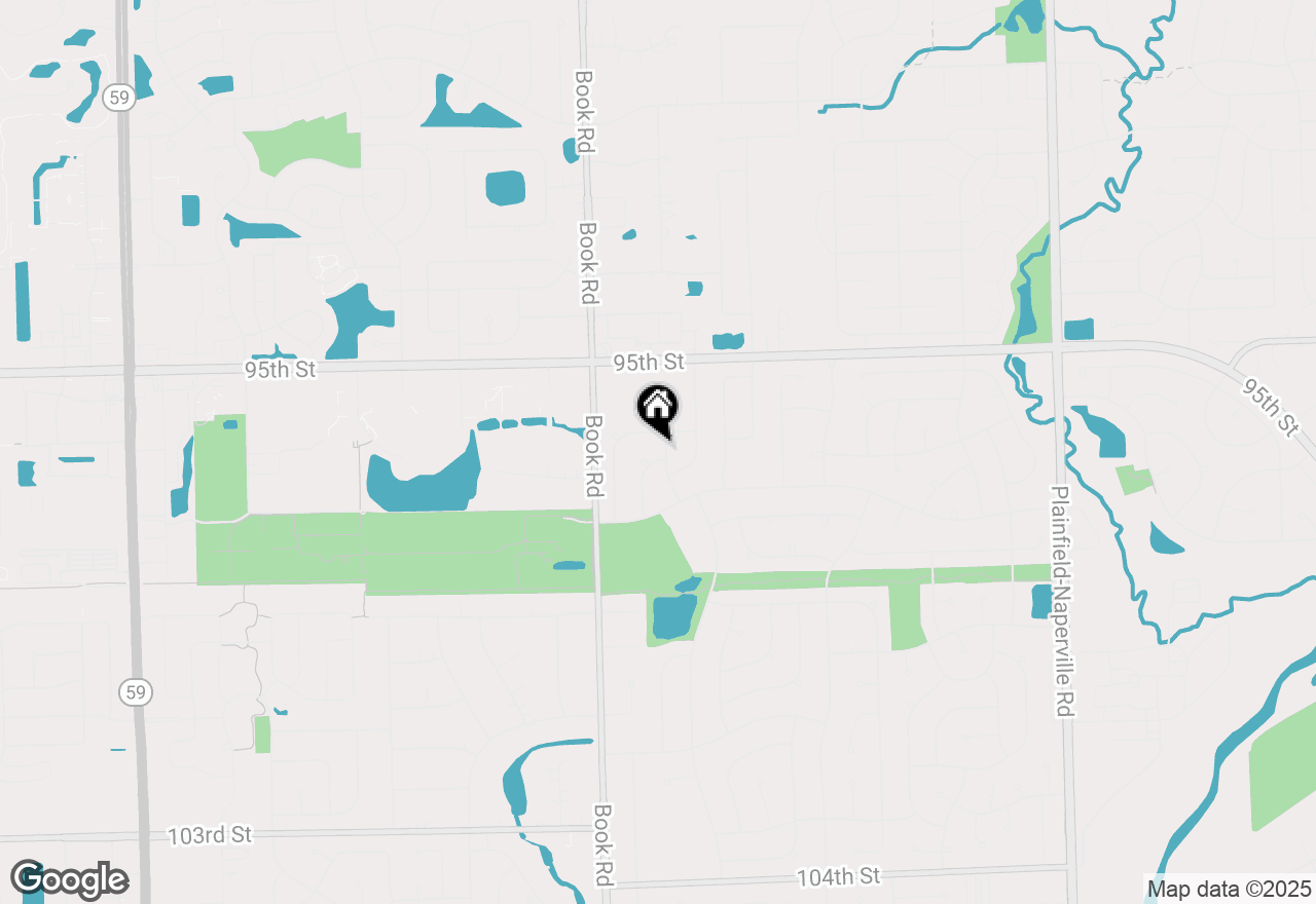 Map of 3203 Barnes Lane, Naperville, IL 60564