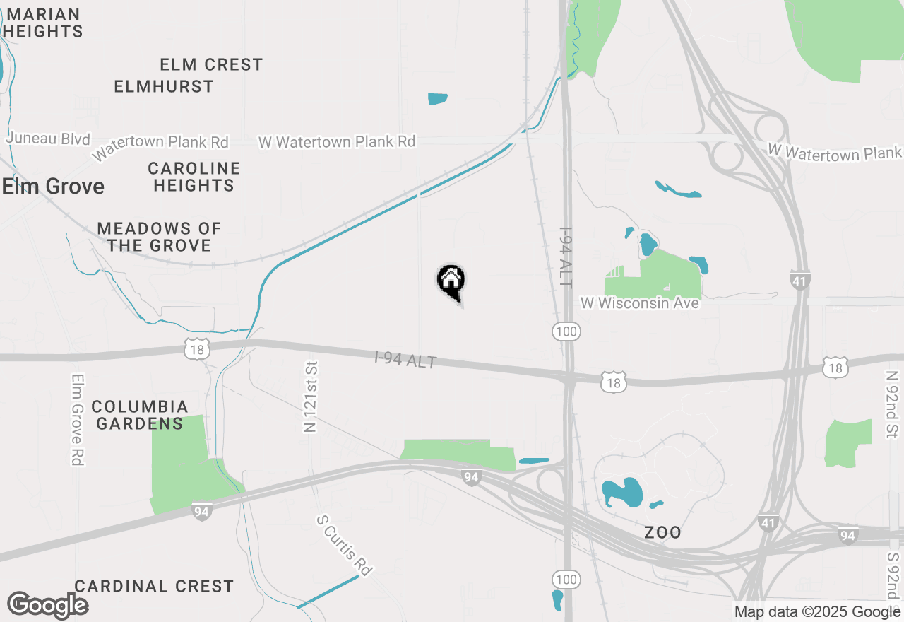 Map of 11303 W Wisconsin Ave, Wauwatosa, WI 53226