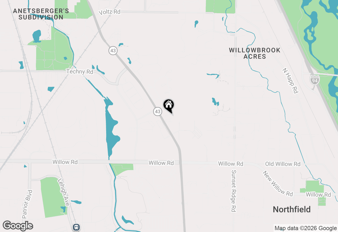 Map of 2269 Royal Ridge Drive, Northbrook, IL 60062
