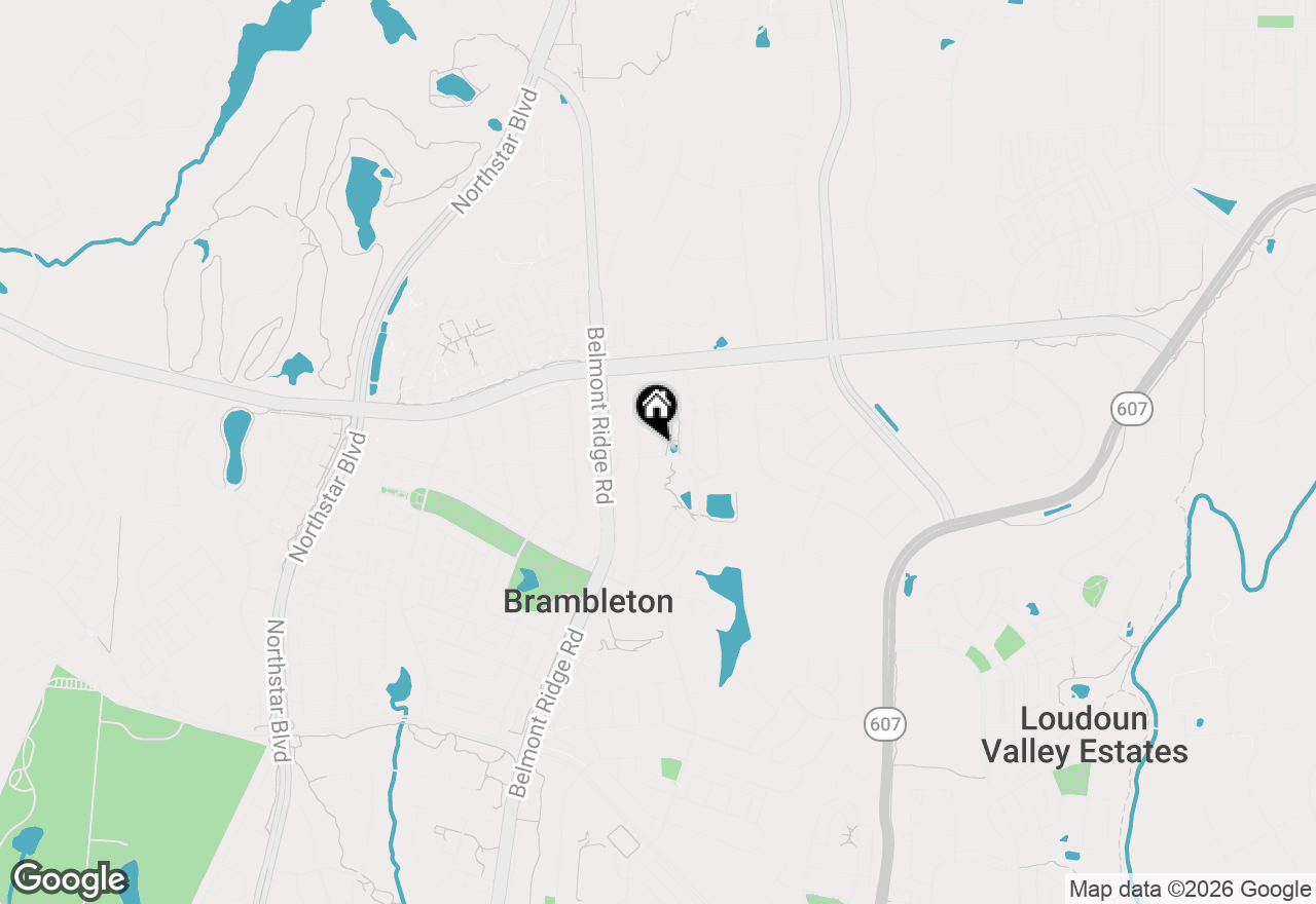 Map of 22833 Highcrest Circle, Brambleton, VA 20148