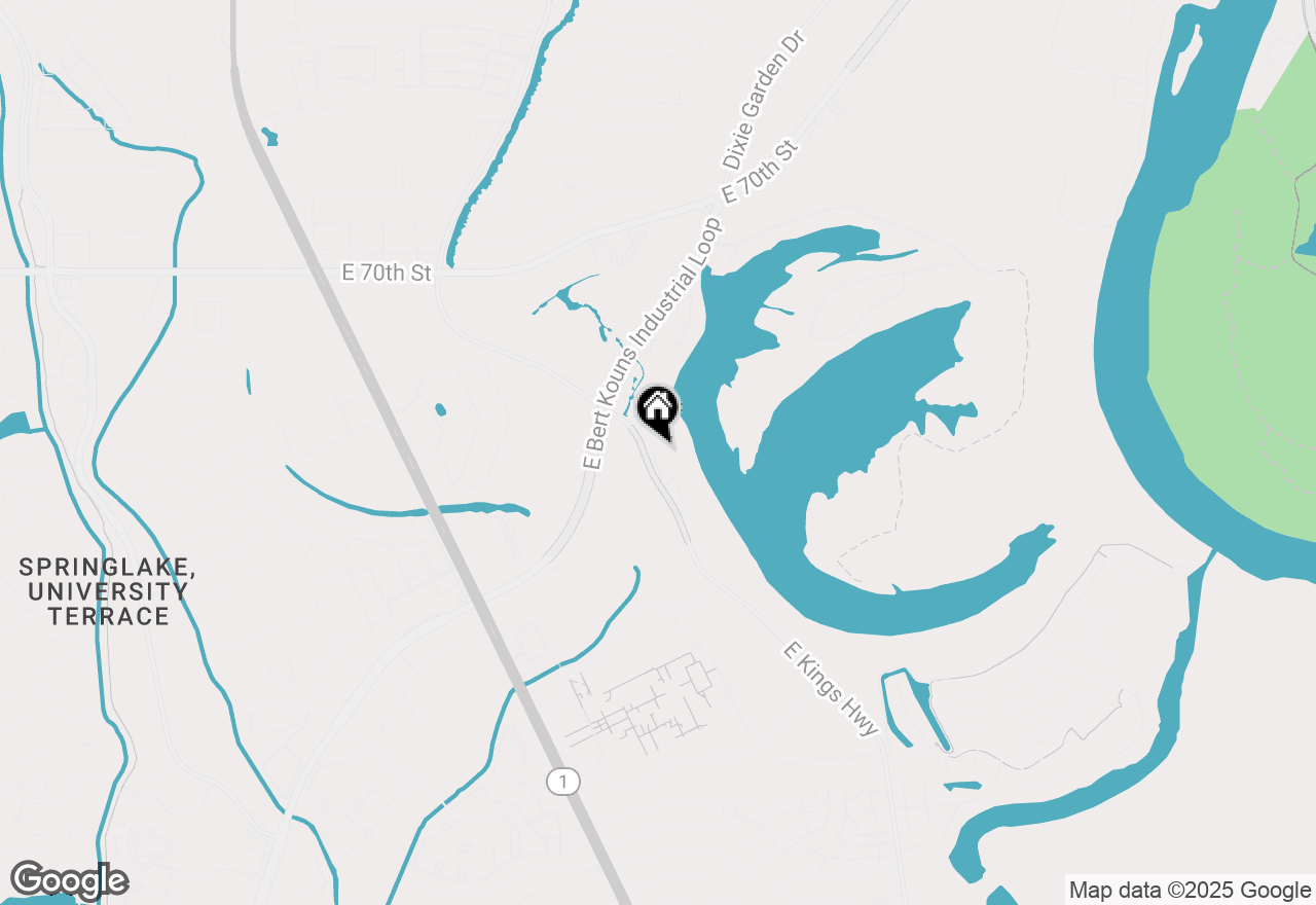 Map of 7735 E Kings Highway, Shreveport, LA 71115