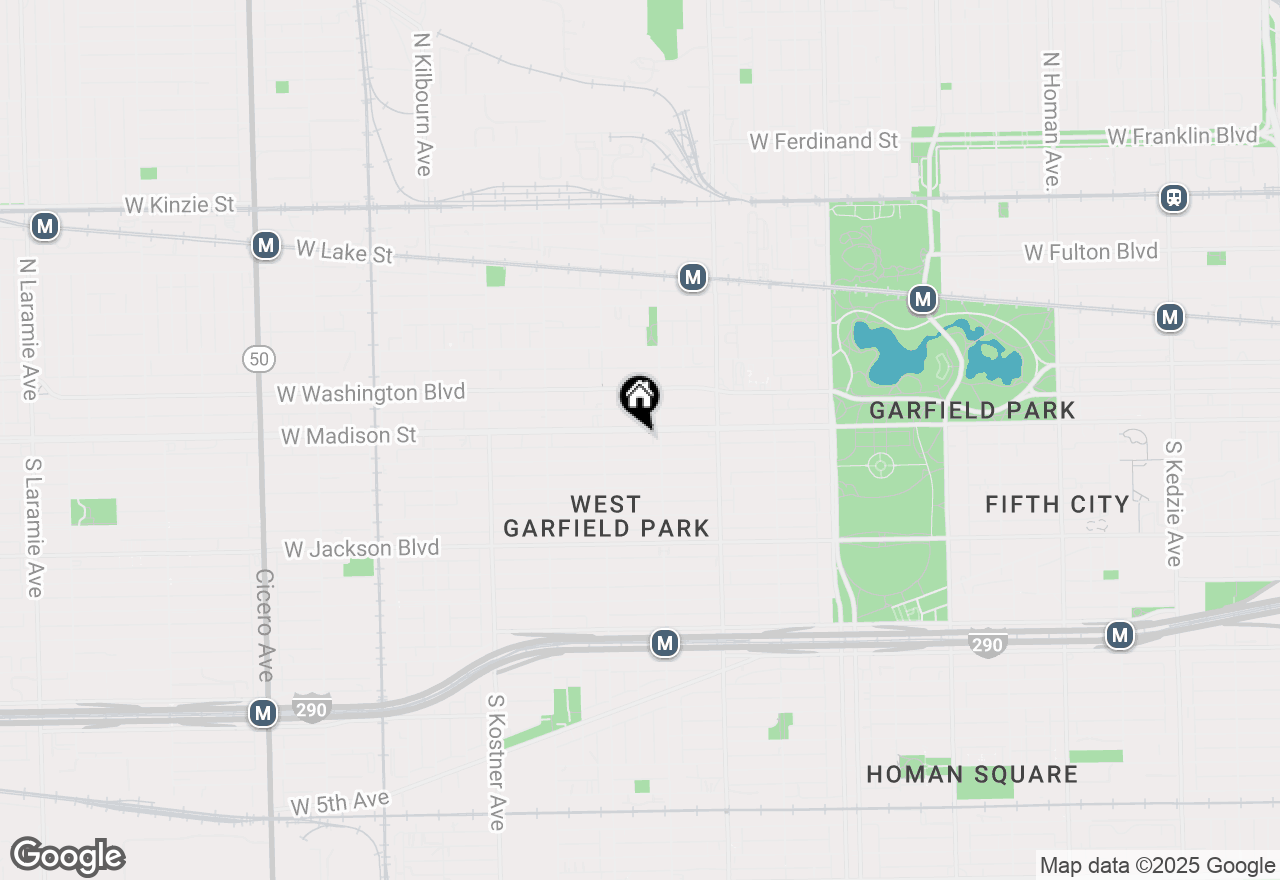 Map of 4121 W Madison Street, Chicago, IL 60624