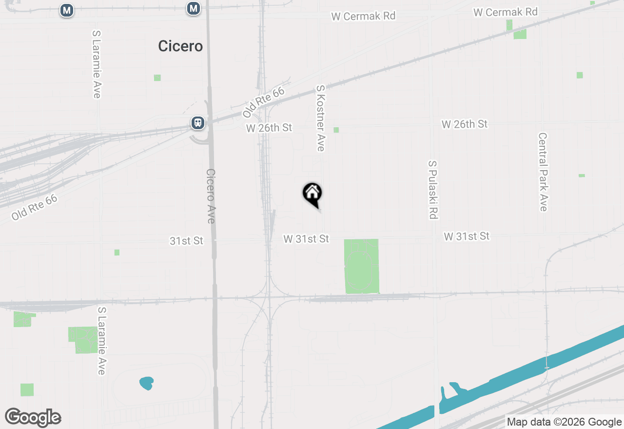 Map of 3003 S Kenneth Avenue, Chicago, IL 60623