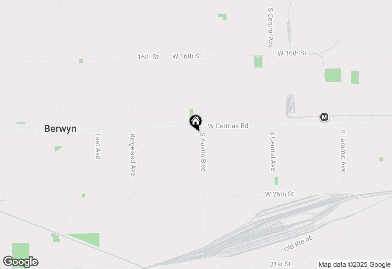 Map of 2219 S 60th Court, Cicero, IL 60804