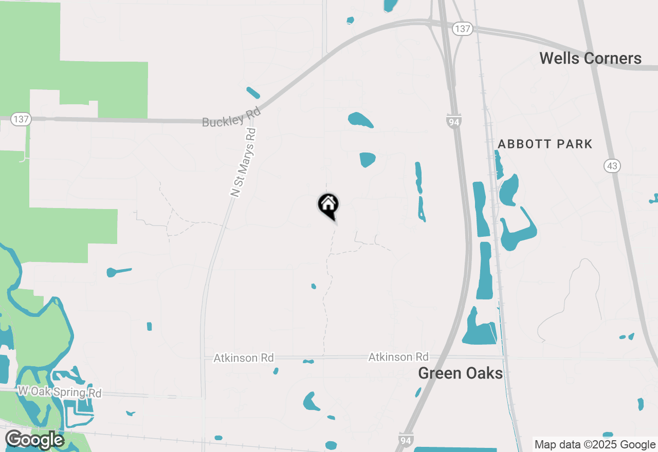 Map of 1625 Churchill Court, Libertyville, IL 60048