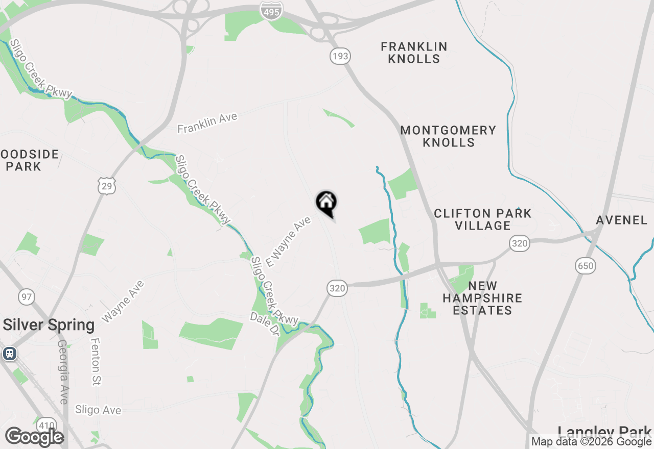 Map of 8907 Flower Avenue, Silver Spring, MD 20901