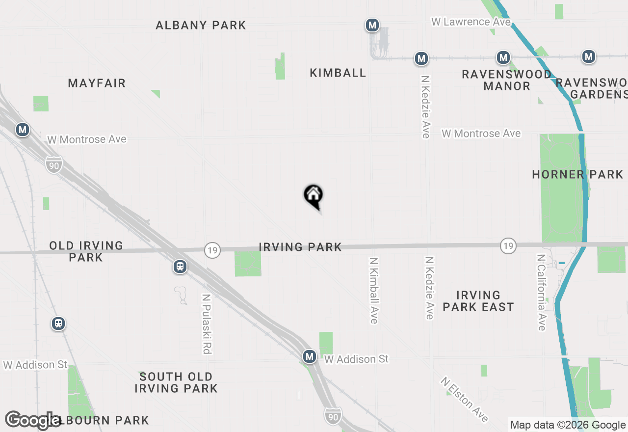 Map of 4104 N Central Park Avenue, Chicago, IL 60618