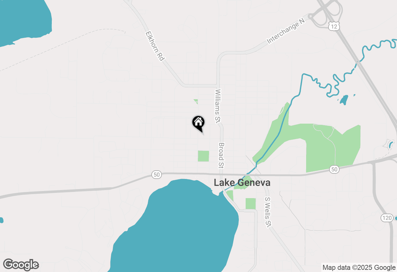 Map of 519 Madison Street, Lake Geneva, WI 53147