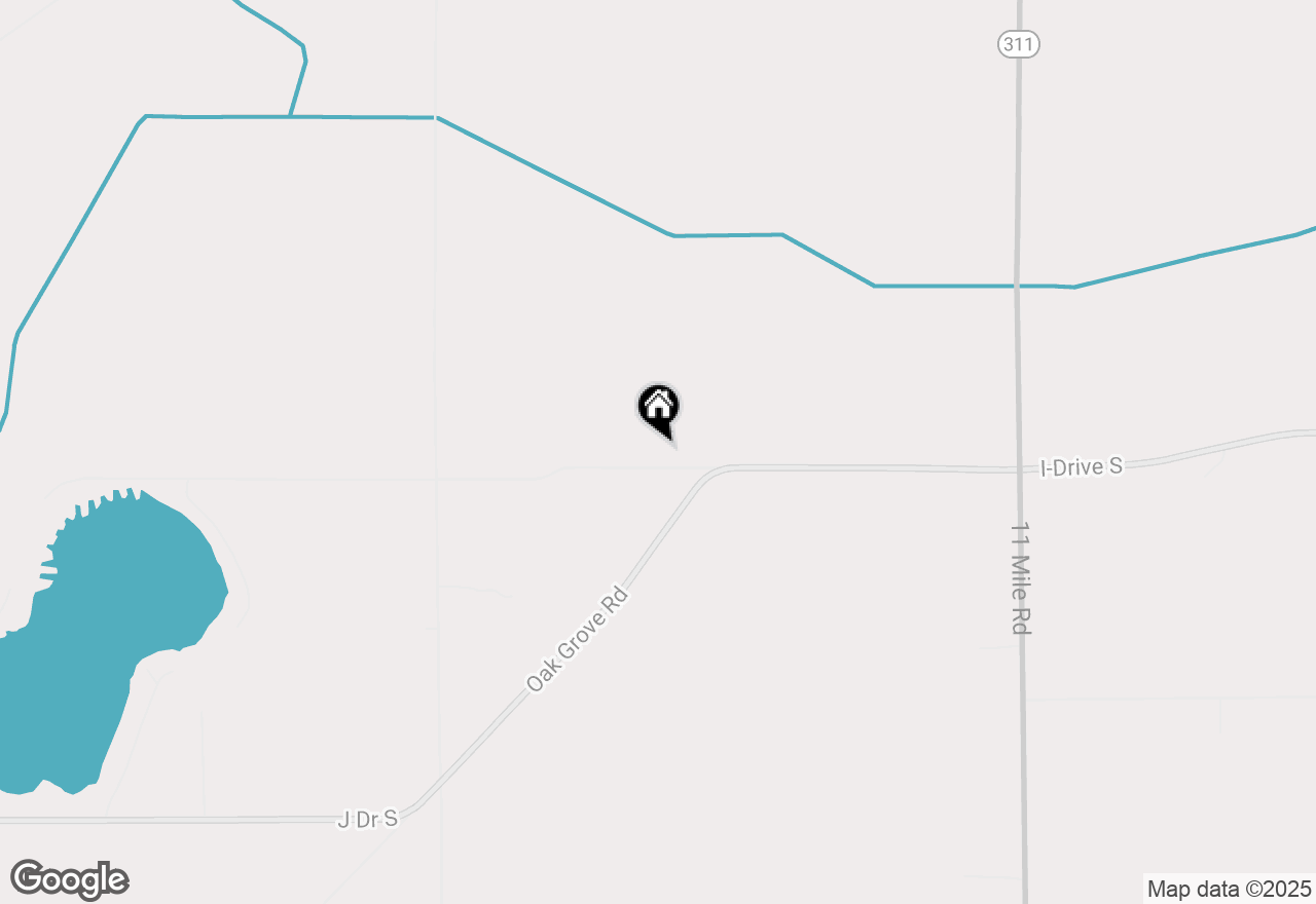 Map of 10215 I Drive S, Ceresco, MI 49033