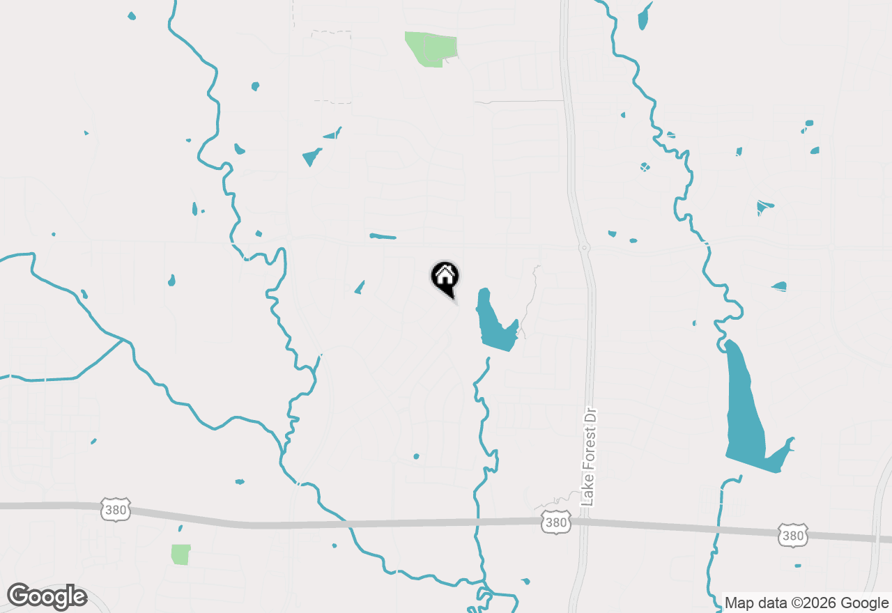 Map of 2717 Strand Lane, Mckinney, TX 75071