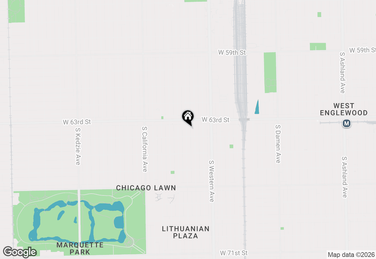 Map of 6333 S Maplewood Avenue, Chicago, IL 60629