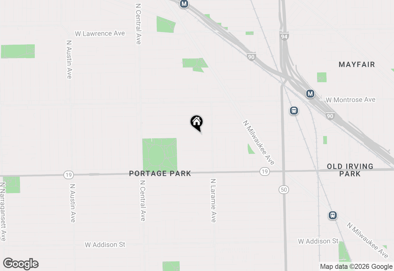 Map of 5252 W Berteau Avenue #2, Chicago, IL 60641