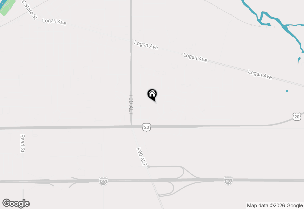 Map of 6379 Hallen Avenue, Belvidere, IL 61008