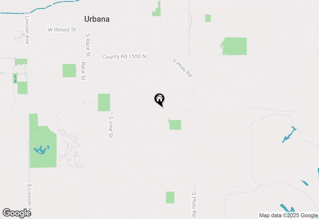 Map of 1002 E Florida Avenue, Urbana, IL 61801