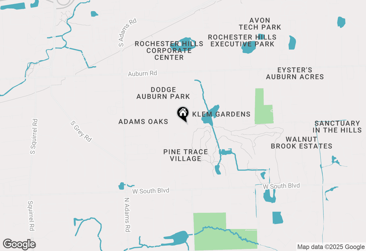 Map of 3397 Eastwood Drive, Rochester Hills, MI 48309