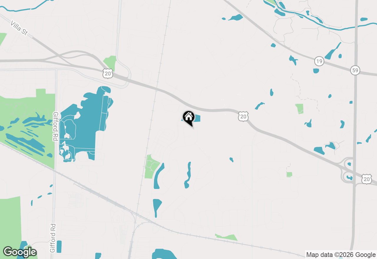 Map of 1709 Belcourt, Elgin, IL 60120